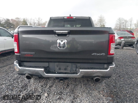 2020 Ram 1500 Big Horn with VIN 1C6SRFFT6LN167917, listed as a IAAI auction lot 42126537 with 56,839 mi miles and . Bid and sale history available at DreamBid. Image 16.