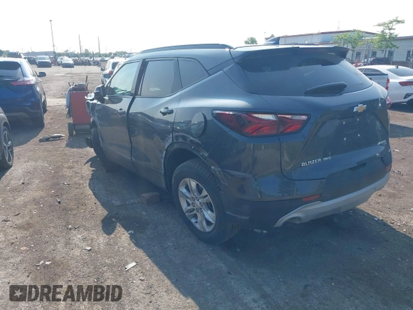 2022 Chevrolet Blazer LT with VIN 3GNKBHR40NS161611, listed as a IAAI auction lot 42393206 with 67,203 mi miles and . Bid and sale history available at DreamBid. Image 3.
