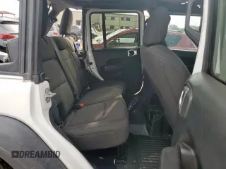 2018 Jeep Wrangler Unlimited Sport with VIN 1C4HJXDG5JW116017, listed as a Copart auction lot 60175975 with 56,055 mi miles and Salvage title. Bid and sale history available at DreamBid. Image 11.