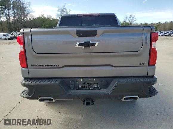 2022 Chevrolet Silverado 1500 LT Trail Boss with VIN 3GCPYFED0NG158041, listed as a Copart auction lot 47993055 with 61,814 mi miles and Clean Title. Bid and sale history available at DreamBid. Image 6.