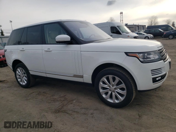 2016 Land Rover Range Rover with VIN SALGR2KF2GA297576, listed as a Copart auction lot 46224285 with 97,356 mi miles and Clean Title. Bid and sale history available at DreamBid. Image 4.