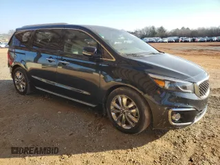2016 Kia Sedona SX-L with VIN KNDME5C12G6186099, listed as a Copart auction lot 83895704 with 126,147 mi miles and Salvage Title. Bid and sale history available at carsss.com. Image 4.