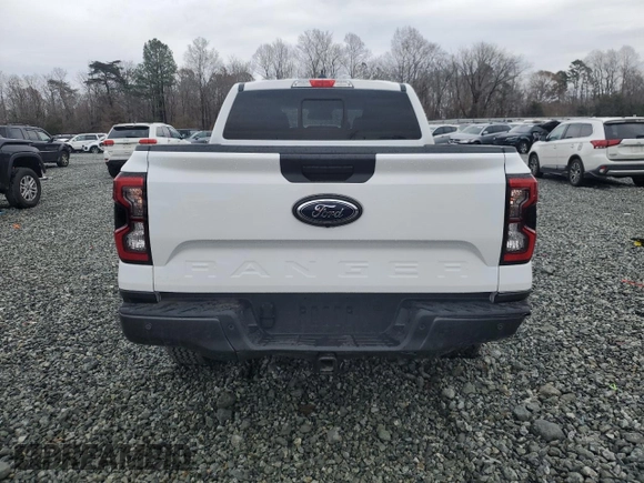 2024 Ford Ranger XLT with VIN 1FTER4HH9RLE29338, listed as a Copart auction lot 83814124 with 0 mi miles and Salvage Title. Bid and sale history available at carsss.com. Image 6.