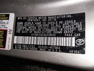 2016 Toyota Avalon Limited with VIN 4T1BK1EB4GU228522, listed as a IAAI auction lot 41340182 with 105,603 mi miles and . Bid and sale history available at carsss.com. Image 9.