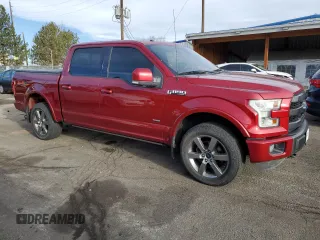 2015 Ford F-150 XLT with VIN 1FTEW1EG1FFC37800, listed as a Copart auction lot 48378485 with 111,996 mi miles and Salvage Title. Bid and sale history available at carsss.com. Image 4.