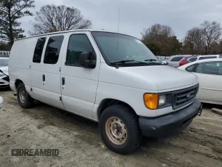 2003 Ford Econoline Cargo with VIN 1FTRE14263HB60156, listed as a Copart auction lot 85138954 with 202,624 mi miles and Clean Title. Bid and sale history available at carsss.com. Image 4.
