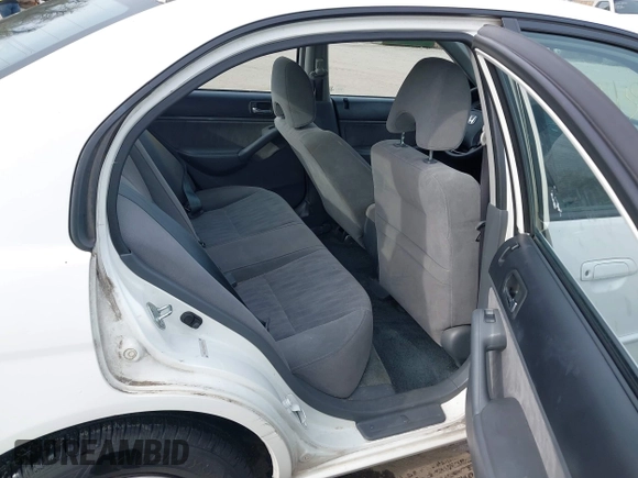 2003 Honda Civic LX with VIN 1HGES16593L032331, listed as a IAAI auction lot 41911396 with 83,778 mi miles. Bid and sale history available at carsss.com. Image 8.