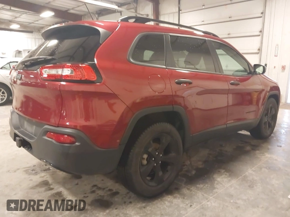 2017 Jeep Cherokee Sport with VIN 1C4PJLAB8HW644366, listed as a IAAI auction lot 41416836 with 48,351 mi miles and . Bid and sale history available at DreamBid. Image 4.
