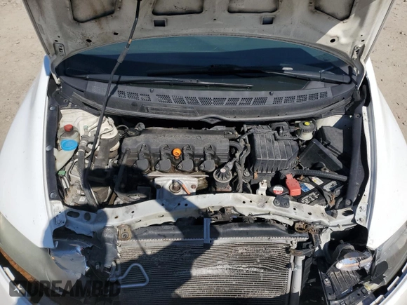2011 Honda Civic LX with VIN 19XFA1F57BE021163, listed as a Copart auction lot 55912685 with 196,744 mi miles and Non Repairable. Bid and sale history available at DreamBid. Image 11.
