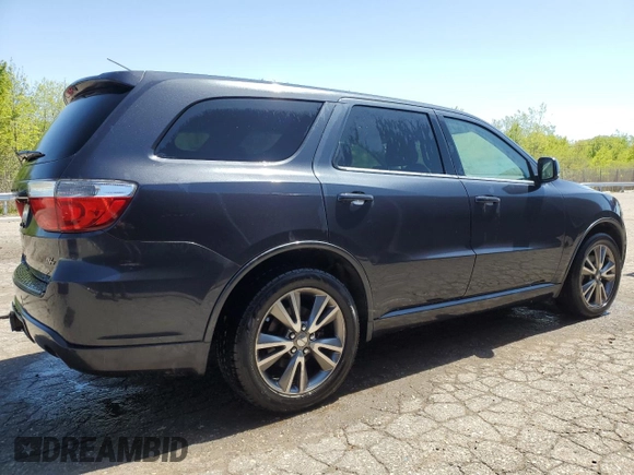2013 Dodge Durango R/T with VIN 1C4SDJCT5DC698411, listed as a Copart auction lot 56406485 with 251,316 mi miles and Clean title. Bid and sale history available at DreamBid. Image 3.