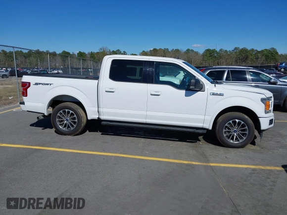 2020 Ford F-150 XL with VIN 1FTEW1CPXLKE54719, listed as a IAAI auction lot 41825740 with 53,892 mi miles. Bid and sale history available at carsss.com. Image 13.