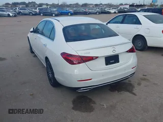 2024 Mercedes-Benz C 300 with VIN W1KAF4GB5RR155207, listed as a IAAI auction lot 41169439 with Not Provided miles and . Bid and sale history available at DreamBid. Image 3.