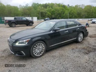 2013 Lexus LS 460 z VIN JTHBL5EF0D5123086, wystawiony jako Copart lot #52176605 z przebiegiem 92 516 mil mil oraz Szkoda całkowita • Salvage title. Historia ofert i sprzedaży dostępna na DreamBid. Obrazek 1.