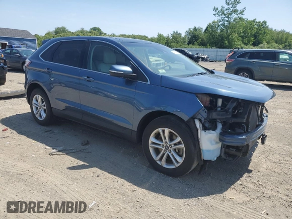 2019 Ford Edge SEL with VIN 2FMPK4J97KBC13313, listed as a Copart auction lot 59374325 with 41,071 mi miles and Salvage title. Bid and sale history available at DreamBid. Image 4.