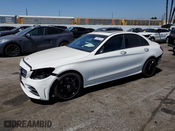 2019 Mercedes-Benz C 300 с VIN 55SWF8DB9KU313733, выставлен на аукционе Copart как лот 57355745 с пробегом 42 301 миль миль и Списание • Salvage title. История ставок и продаж доступна на DreamBid. Изображение 1.
