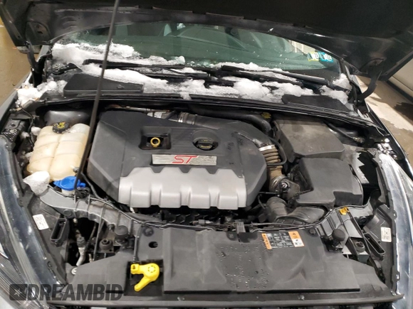 2018 Ford Focus ST with VIN 1FADP3L97JL221707, listed as a Copart auction lot 42179035 with Not Provided miles and Salvage Title. Bid and sale history available at DreamBid. Image 11.