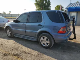 2005 Mercedes-Benz M-Class 3.7L with VIN 4JGAB57E95A536519, listed as a Copart auction lot 71129024 with 123,365 mi miles and Salvage Title. Bid and sale history available at carsss.com. Image 2.