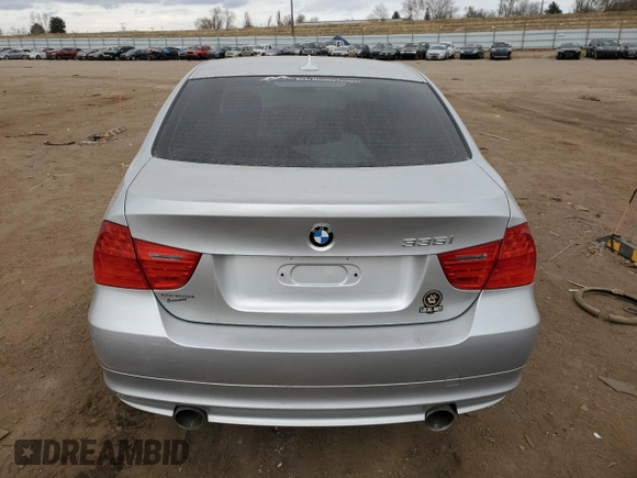2011 BMW 3 Series 335i xDrive with VIN WBAPL5C59BA921444, listed as a Copart auction lot 44213385 with Not provided miles and Clean title. Bid and sale history available at DreamBid. Image 6.