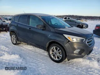 2017 Ford Escape SE with VIN 1FMCU0GD8HUE14993, listed as a Copart auction lot 87868485 with 118,768 mi miles and Salvage Title. Bid and sale history available at carsss.com. Image 4.