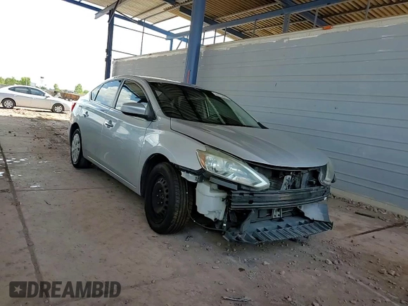 2017 Nissan Sentra S with VIN 3N1AB7AP6HY265433, listed as a Copart auction lot 59423425 with 86,718 mi miles and Salvage title. Bid and sale history available at DreamBid. Image 13.