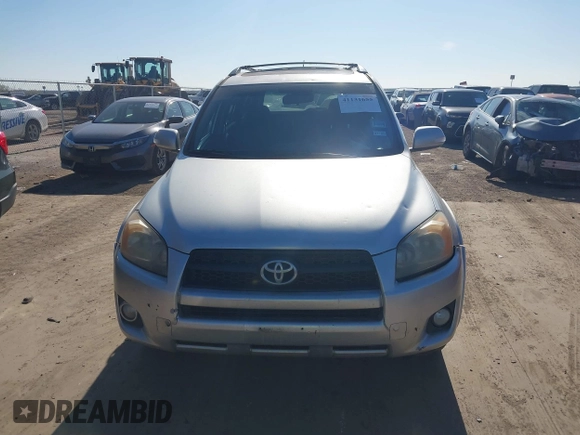 2010 Toyota RAV4 Sport with VIN JTMRF4DVXA5033966, listed as a IAAI auction lot 41131655 with 222,257 mi miles. Bid and sale history available at carsss.com. Image 12.