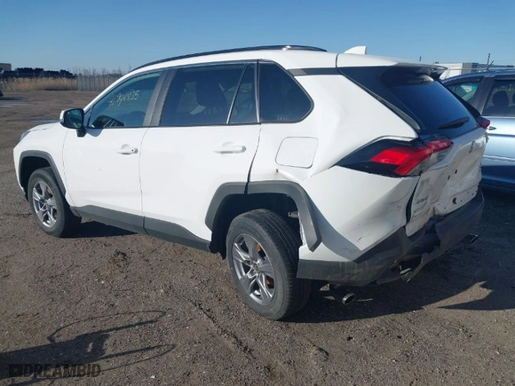 2024 Toyota RAV4 XLE with VIN 2T3P1RFV1RC454870, listed as a IAAI auction lot 41946835 with 7,191 mi miles. Bid and sale history available at carsss.com. Image 3.