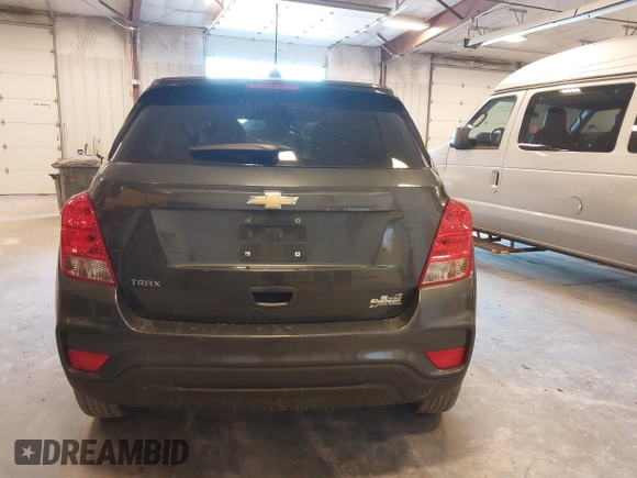 2020 Chevrolet Trax LS with VIN 3GNCJKSB5LL197234, listed as a IAAI auction lot 41821554 with 34,159 mi miles. Bid and sale history available at carsss.com. Image 16.