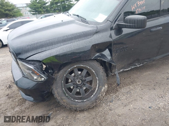 2018 Ram 1500 Express with VIN 1C6RR7FG6JS342768, listed as a IAAI auction lot 42332377 with 99,375 mi miles and . Bid and sale history available at DreamBid. Image 6.