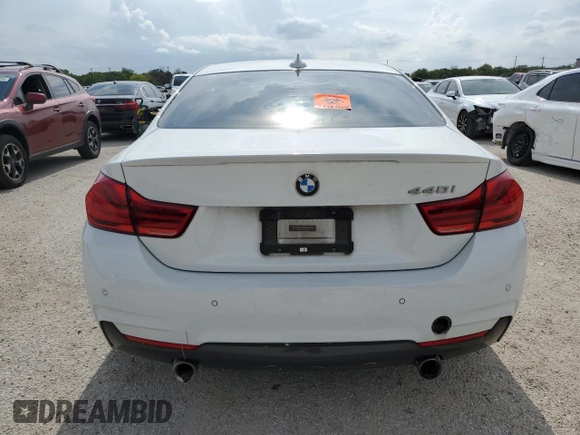 2019 BMW 4 Series 440i z VIN WBA4W7C54KAG52763, wystawiony jako Copart lot #64873514 z przebiegiem 36 735 mil mil oraz Szkoda całkowita • Salvage title. Historia ofert i sprzedaży dostępna na DreamBid. Obrazek 6.