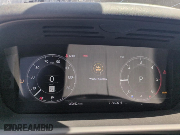 2018 Land Rover Discovery HSE z VIN SALRR2RK3JA067306, wystawiony jako Copart lot #58533735 z przebiegiem 80 662 mil mil oraz Czysty tytuł • Clean title. Historia ofert i sprzedaży dostępna na DreamBid. Obrazek 9.