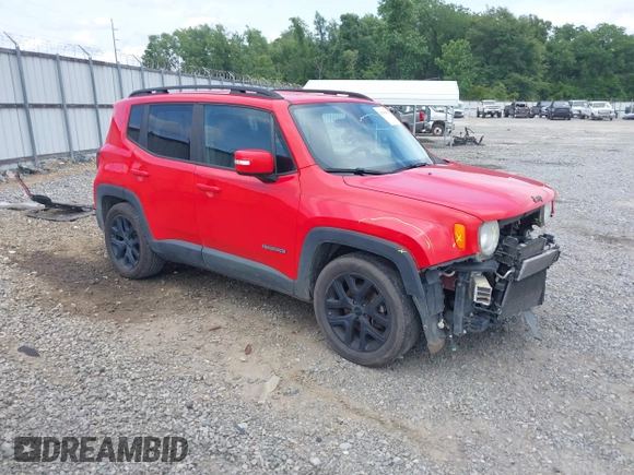 2017 Jeep Renegade Altitude with VIN ZACCJABB0HPF14936, listed as a IAAI auction lot 42356558 with 190,000 mi miles and . Bid and sale history available at DreamBid. Image 1.