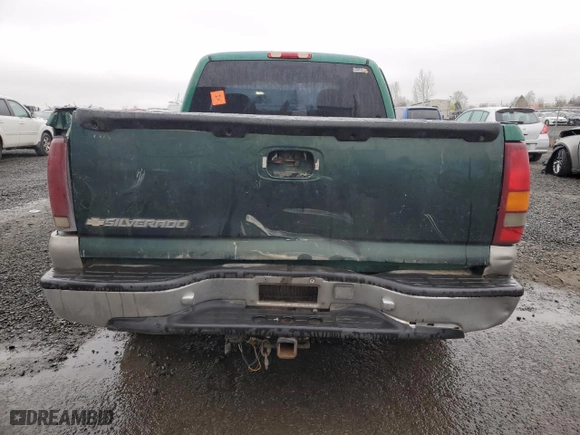 1999 Chevrolet Silverado 1500 LS with VIN 2GCEC19TXX1139101, listed as a Copart auction lot 48391105 with 0 mi miles and Salvage Title. Bid and sale history available at carsss.com. Image 6.