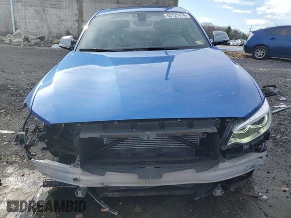 2017 BMW 2 Series M240i xDrive with VIN WBA2G3C52HV640901, listed as a Copart auction lot 85121474 with 37,965 mi miles and Salvage Title. Bid and sale history available at carsss.com. Image 5.