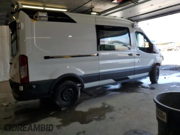 2018 Ford Transit with VIN 1FDYR2CM0JKA75589, listed as a Copart auction lot 48477245 with 65,267 mi miles and Salvage Title. Bid and sale history available at DreamBid. Image 3.