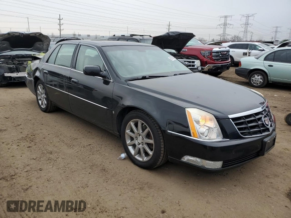 2006 Cadillac DTS 1SE with VIN 1G6KD57946U227808, listed as a Copart auction lot 85158324 with 82,180 mi miles and Salvage Title. Bid and sale history available at DreamBid. Image 4.