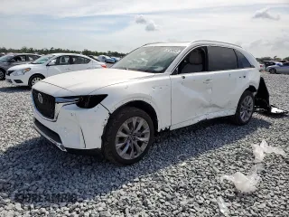 2024 Mazda CX-90 3.3 Turbo Premium Plus with VIN JM3KKEHD2R1173296, listed as a Copart auction lot 52126545 with 2,891 mi miles and Salvage Title. Bid and sale history available at carsss.com. Image 1.