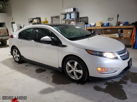 2011 Chevrolet Volt with VIN 1G1RD6E42BU102415, listed as a Copart auction lot 52545165 with 145,540 mi miles and Salvage Title. Bid and sale history available at carsss.com. Image 4.