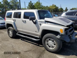 2006 Hummer H3 with VIN 5GTDN136968322812, listed as a Copart auction lot 69984324 with 212,167 mi miles and Clean Title. Bid and sale history available at carsss.com. Image 4.