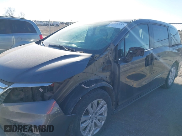 2019 Honda Odyssey LX with VIN 5FNRL6H21KB057139, listed as a IAAI auction lot 41422185 with 128,812 mi miles and . Bid and sale history available at DreamBid. Image 6.