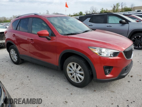 2014 Mazda CX-5 Touring with VIN JM3KE2CY6E0316041, listed as a Copart auction lot 52227835 with 69,921 mi miles and Salvage Title. Bid and sale history available at DreamBid. Image 4.