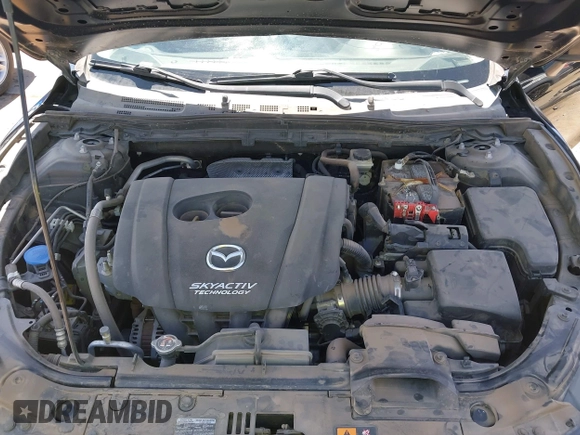 2017 Mazda 3 Sport with VIN 3MZBN1U7XHM115461, listed as a IAAI auction lot 42121334 with 128,444 mi miles and . Bid and sale history available at DreamBid. Image 10.
