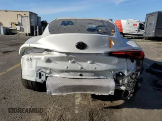 2021 Toyota GR Supra 3.0 with VIN WZ1DB0C05MW039727, listed as a Copart auction lot 80331204 with 30,296 mi miles and Salvage Title. Bid and sale history available at carsss.com. Image 6.