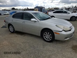 2004 Lexus ES 350 with VIN JTHBA30G845030097, listed as a Copart auction lot 48192155 with 182,384 mi miles and Clean Title. Bid and sale history available at DreamBid. Image 4.