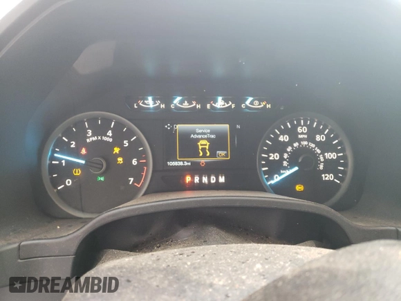 2018 Ford F-150 XL with VIN 1FTEW1EP5JFA02664, listed as a Copart auction lot 45900715 with 105,838 mi miles and Salvage Title. Bid and sale history available at carsss.com. Image 9.