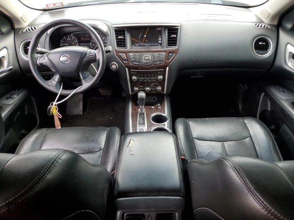 2013 Nissan Pathfinder SV with VIN 5N1AR2MM3DC657426, listed as a Copart auction lot 50392075 with 115,961 mi miles and Salvage Title. Bid and sale history available at carsss.com. Image 8.