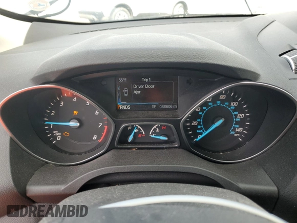 2016 Ford Escape SE with VIN 1FMCU9G92GUA74898, listed as a Copart auction lot 50601355 with 88,606 mi miles and Clean Title. Bid and sale history available at carsss.com. Image 9.