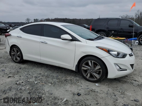 2015 Hyundai Elantra SE z VIN 5NPDH4AE6FH628894, wystawiony jako Copart lot #45144795 z przebiegiem 89 211 mil mil oraz Szkoda całkowita • Salvage title. Historia ofert i sprzedaży dostępna na DreamBid. Obrazek 4.