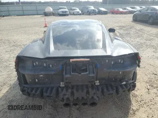 2017 Chevrolet Corvette Z06 2LZ with VIN 1G1YR2D61H5600116, listed as a Copart auction lot 76801114 with 68,965 mi miles and Salvage Title. Bid and sale history available at carsss.com. Image 6.