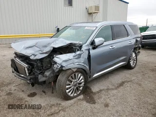 2020 Hyundai Palisade Limited z VIN KM8R54HE8LU074260, wystawiony jako Copart lot #55836055 z przebiegiem 50 013 mil mil oraz Szkoda całkowita • Salvage title. Historia ofert i sprzedaży dostępna na DreamBid. Obrazek 1.