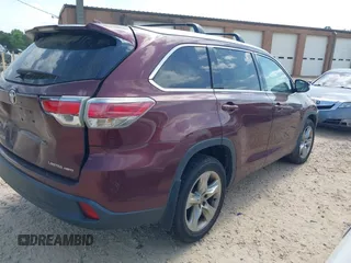 2014 Toyota Highlander Limited z VIN 5TDDKRFH1ES042761, wystawiony jako IAAI lot #42077158 z przebiegiem 122 966 mil mil oraz . Historia ofert i sprzedaży dostępna na DreamBid. Obrazek 4.